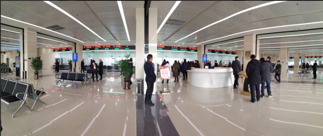 泰州黃橋政務服務中心100窗口排隊叫號系統(tǒng)、觸摸查詢系統(tǒng)